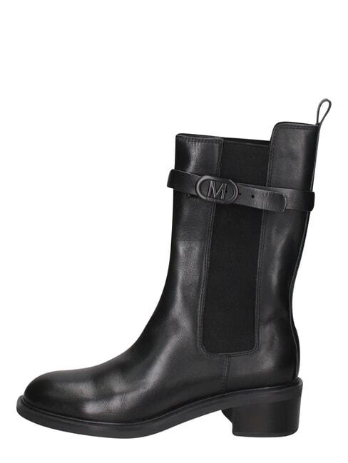 ME25 anfibios de cuero negro - Zapatos Mujer