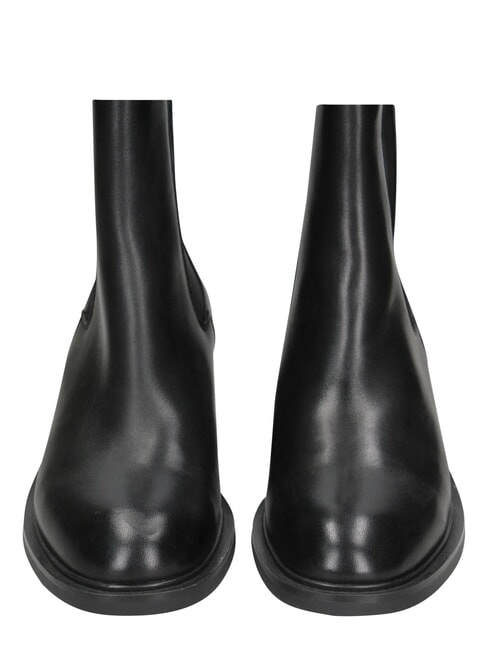 ME25 anfibios de cuero negro - Zapatos Mujer