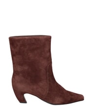 MARC ELLIS ME25 Bot&iacute;n de piel con tac&oacute;n de 5 cm. marr&oacute;n oscuro - Zapatos Mujer - 3