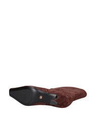 MARC ELLIS ME25 Bot&iacute;n de piel con tac&oacute;n de 5 cm. marr&oacute;n oscuro - Zapatos Mujer - 5