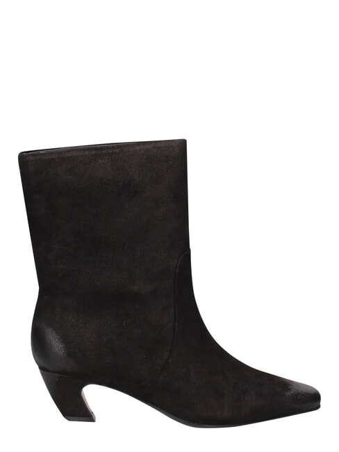 ME25 Bot&iacute;n de piel con tac&oacute;n de 5 cm. negro - Zapatos Mujer