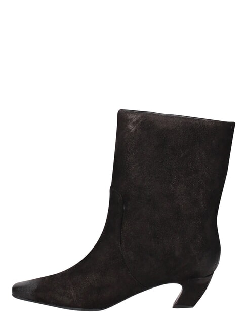 ME25 Bot&iacute;n de piel con tac&oacute;n de 5 cm. negro - Zapatos Mujer