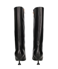 MARC ELLIS ME25 Bot&iacute;n alto, tac&oacute;n de 6,5 cm, de piel. negro - Zapatos Mujer - 2