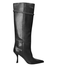 MARC ELLIS ME25 Bot&iacute;n alto, tac&oacute;n de 9 cm, de piel. negro - Zapatos Mujer - 4