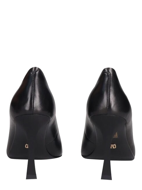ME25 Tac&oacute;n escote de 9cm, en piel. negro - Zapatos Mujer