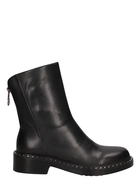 ME25 Anfibios, en cuero marr&oacute;n oscuro - Zapatos Mujer