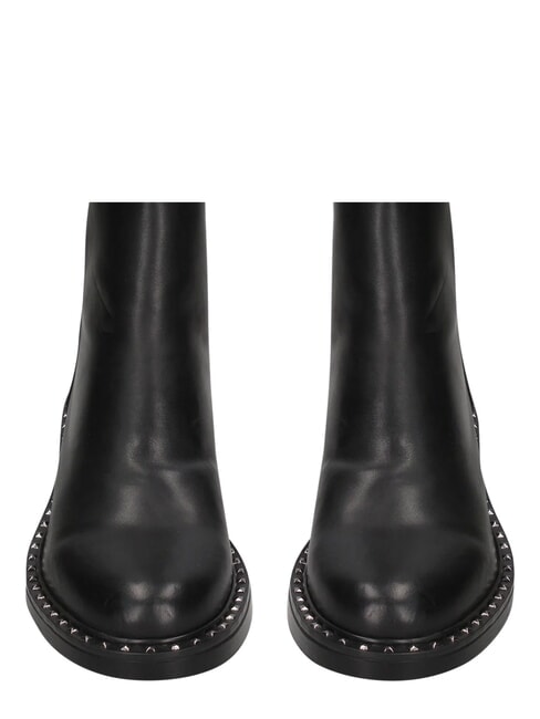ME25 Anfibios, en cuero marr&oacute;n oscuro - Zapatos Mujer