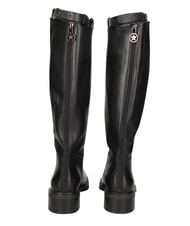 MARC ELLIS ME25 Bot&iacute;n alto, tac&oacute;n de 4,5 cm, de piel. negro - Zapatos Mujer - 2