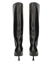MARC ELLIS ME25 Bot&iacute;n alto, tac&oacute;n de 6,5 cm, de piel. negro - Zapatos Mujer - 2
