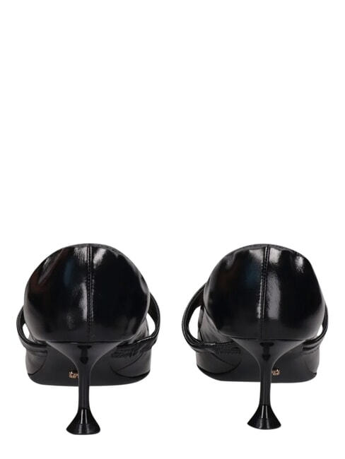 ME25 Tac&oacute;n escote de 6cm, en piel. negro - Zapatos Mujer