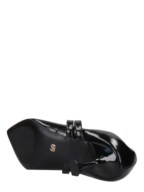 ME25 Tac&oacute;n escote de 6cm, en piel. negro - Zapatos Mujer
