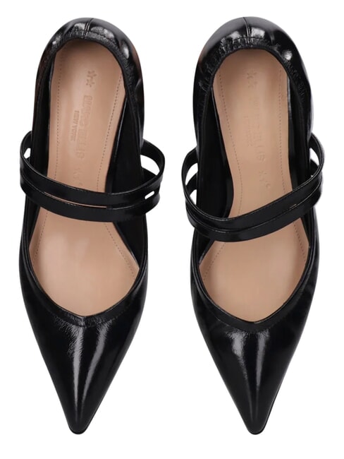 ME25 Tac&oacute;n escote de 6cm, en piel. negro - Zapatos Mujer