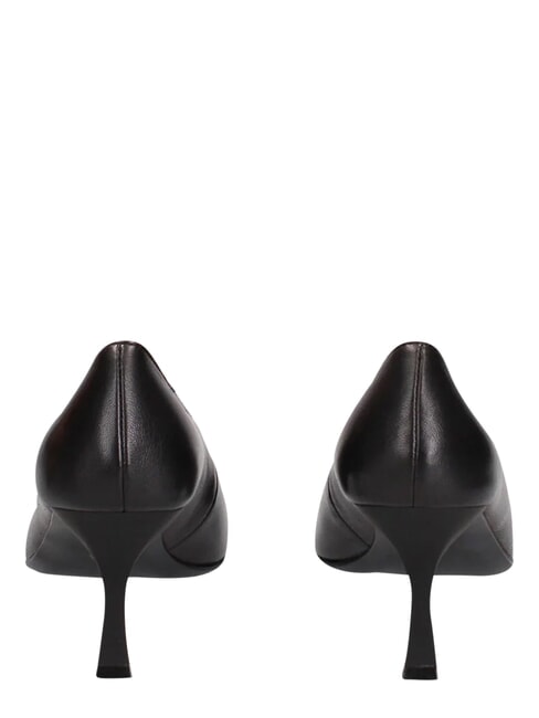 ME25 Tac&oacute;n escote de 6cm, en piel. negro - Zapatos Mujer