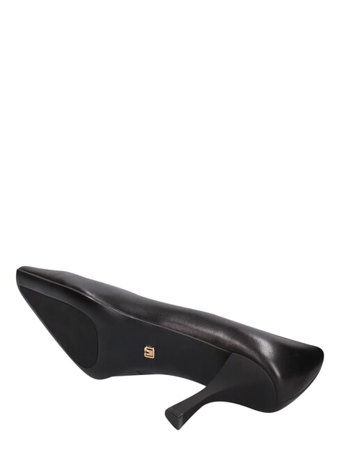 ME25 Tac&oacute;n escote de 6cm, en piel. negro - Zapatos Mujer