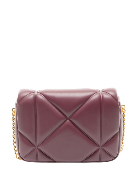 EMBOSSED Minibolso de hombro vino - Bolsos Mujer