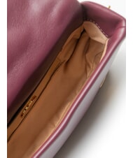 LOVE MOSCHINO EMBOSSED Minibolso de hombro vino - Bolsos Mujer - 5