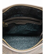 GATTINONI PLANETARIUM Bolso de hombro con asa de cadena acuarela salvaje/ topo oscuro - Bolsos Mujer - 5