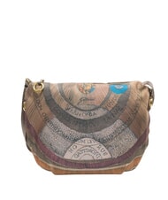GATTINONI MAYA Bolso de hombro maxi acuarela salvaje/ topo oscuro - Bolsos Mujer - 4