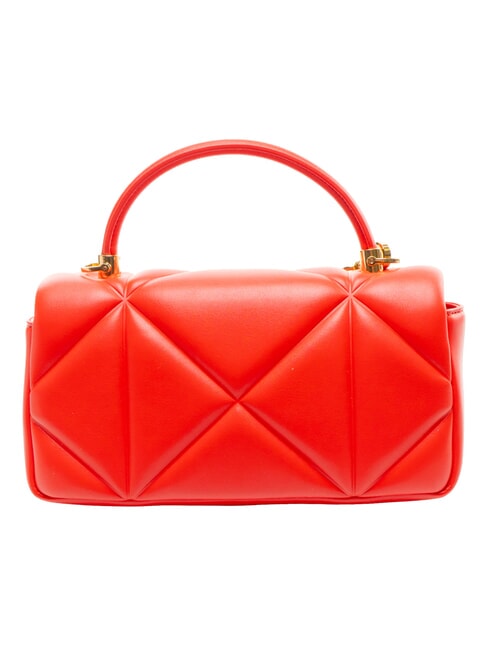 EMBOSSED Bolso de mano con correa para el hombro. ROJO - Bolsos Mujer
