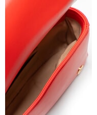 LOVE MOSCHINO EMBOSSED Bolso de mano con correa para el hombro. ROJO - Bolsos Mujer - 5