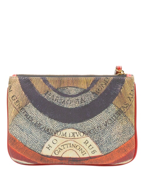 PLANETARIUM Clutch con pu&ntilde;o cl&aacute;sico/coral - Bolsos Mujer