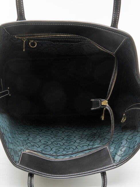 PLANETARIUM Bolsa de compras grande monocrom&aacute;tico gris claro/negro - Bolsos Mujer