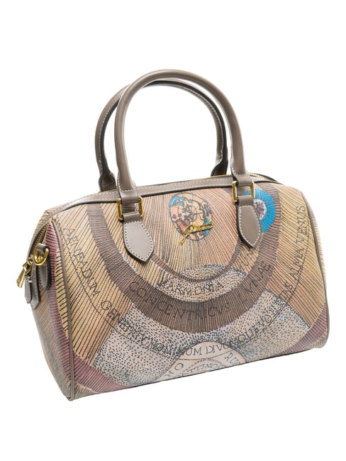PLANETARIUM Bolso de hombro con correa para el hombro acuarela salvaje/ topo oscuro - Bolsos Mujer