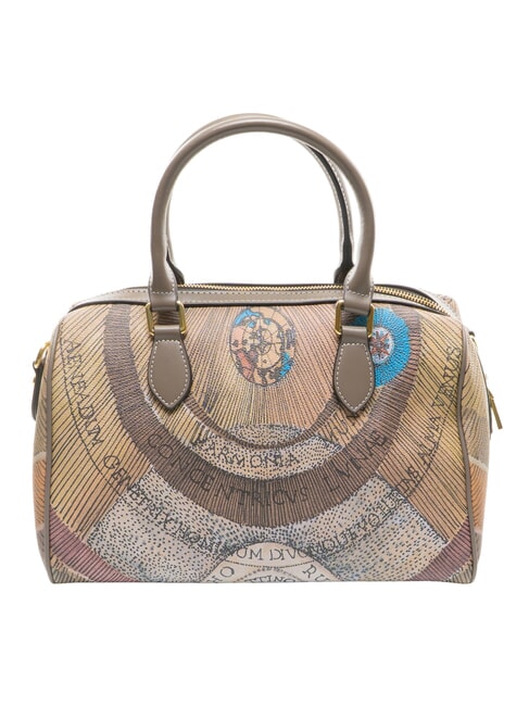PLANETARIUM Bolso de hombro con correa para el hombro acuarela salvaje/ topo oscuro - Bolsos Mujer