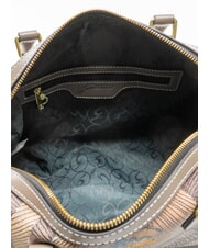 GATTINONI PLANETARIUM Bolso de hombro con correa para el hombro acuarela salvaje/ topo oscuro - Bolsos Mujer - 5