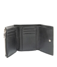 GATTINONI PLANETARIUM Cartera peque&ntilde;a con solapa planeta.impresi&oacute;n negra - Carteras Mujer - 2