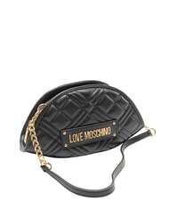 LOVE MOSCHINO QUILTED Bolso de hombro negro - Bolsos Mujer - 2