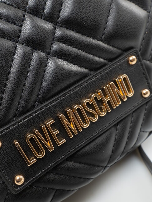 QUILTED Bolso de hombro negro - Bolsos Mujer