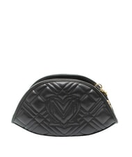LOVE MOSCHINO QUILTED Bolso de hombro negro - Bolsos Mujer - 4