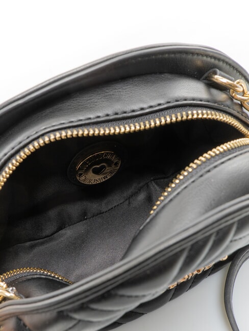 QUILTED Bolso de hombro negro - Bolsos Mujer