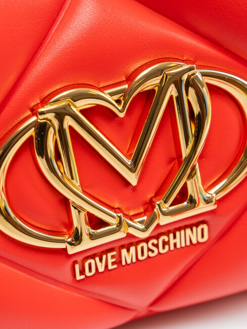 EMBOSSED Bolso de hombro, doble portabilidad ROJO - Bolsos Mujer
