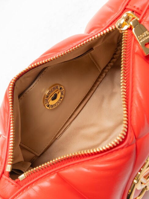 EMBOSSED Bolso de hombro, doble portabilidad ROJO - Bolsos Mujer