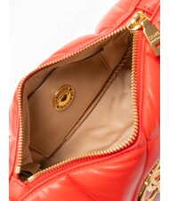 LOVE MOSCHINO EMBOSSED Bolso de hombro, doble portabilidad ROJO - Bolsos Mujer - 5