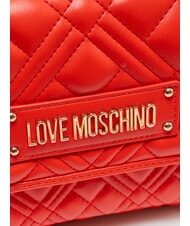 LOVE MOSCHINO QUILTED Bolso de hombro ROJO - Bolsos Mujer - 3