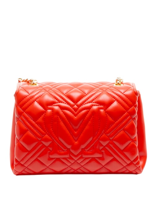QUILTED Bolso de hombro ROJO - Bolsos Mujer