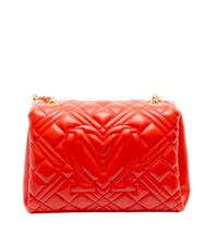 LOVE MOSCHINO QUILTED Bolso de hombro ROJO - Bolsos Mujer - 4