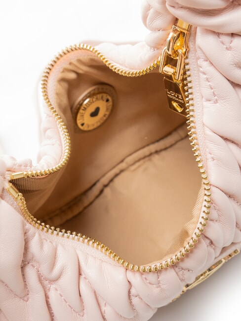 DEMURE Bolso de mano con correa de cadena para el hombro. polvos - Bolsos Mujer