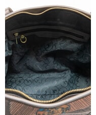 GATTINONI PLANETARIUM Bolso de hombro acuarela salvaje/ topo oscuro - Bolsos Mujer - 5