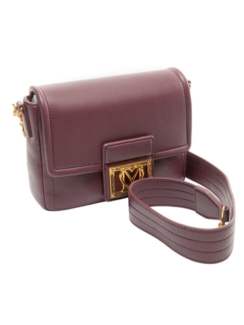 EMBOSSED Bolso de hombro vino - Bolsos Mujer