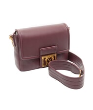 LOVE MOSCHINO EMBOSSED Bolso de hombro vino - Bolsos Mujer - 2