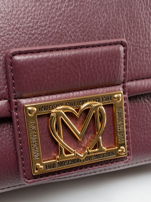 EMBOSSED Bolso de hombro vino - Bolsos Mujer