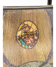 GATTINONI PLANETARIUM Bolsa de la compra acuarela salvaje/ topo oscuro - Bolsos Mujer - 3