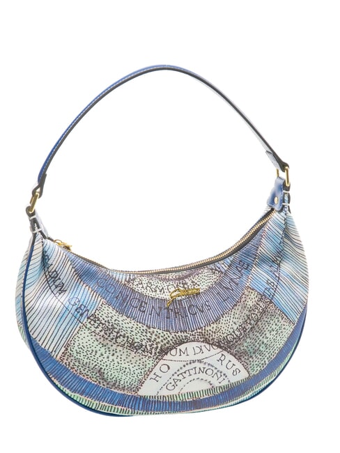 PLANETARIUM Bolso de hombro aguamarina/azul marino - Bolsos Mujer