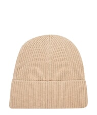 CALVIN KLEIN ESSENTIAL PATCH gorro de mezcla de lana beige - Sombreros - 2