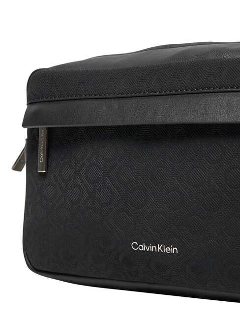 SLEEK MUST MONO Estuche de belleza con pulsera industrial mono negro - Neceser