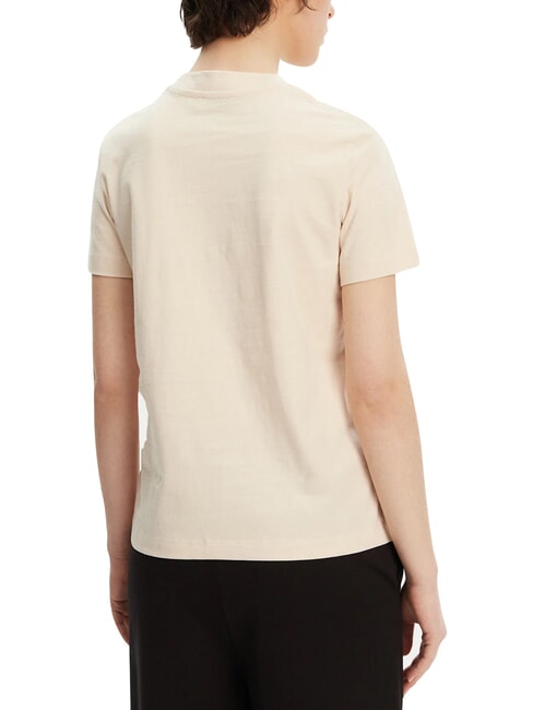 APPLIQUE REGULAR Camiseta de manga corta beige - camiseta